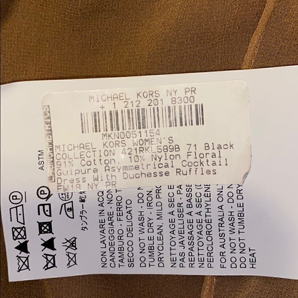 Michael Kors Collection 2018 Cocktail Dress - Picture 15 of 16